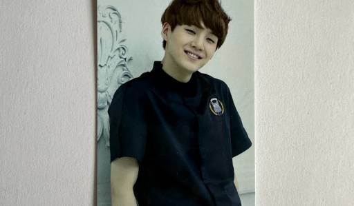 BTS DEBUT 1ST MINI ALBUM 'O!RUL8,2?' ALBUM PHOTOCARD - SUGA